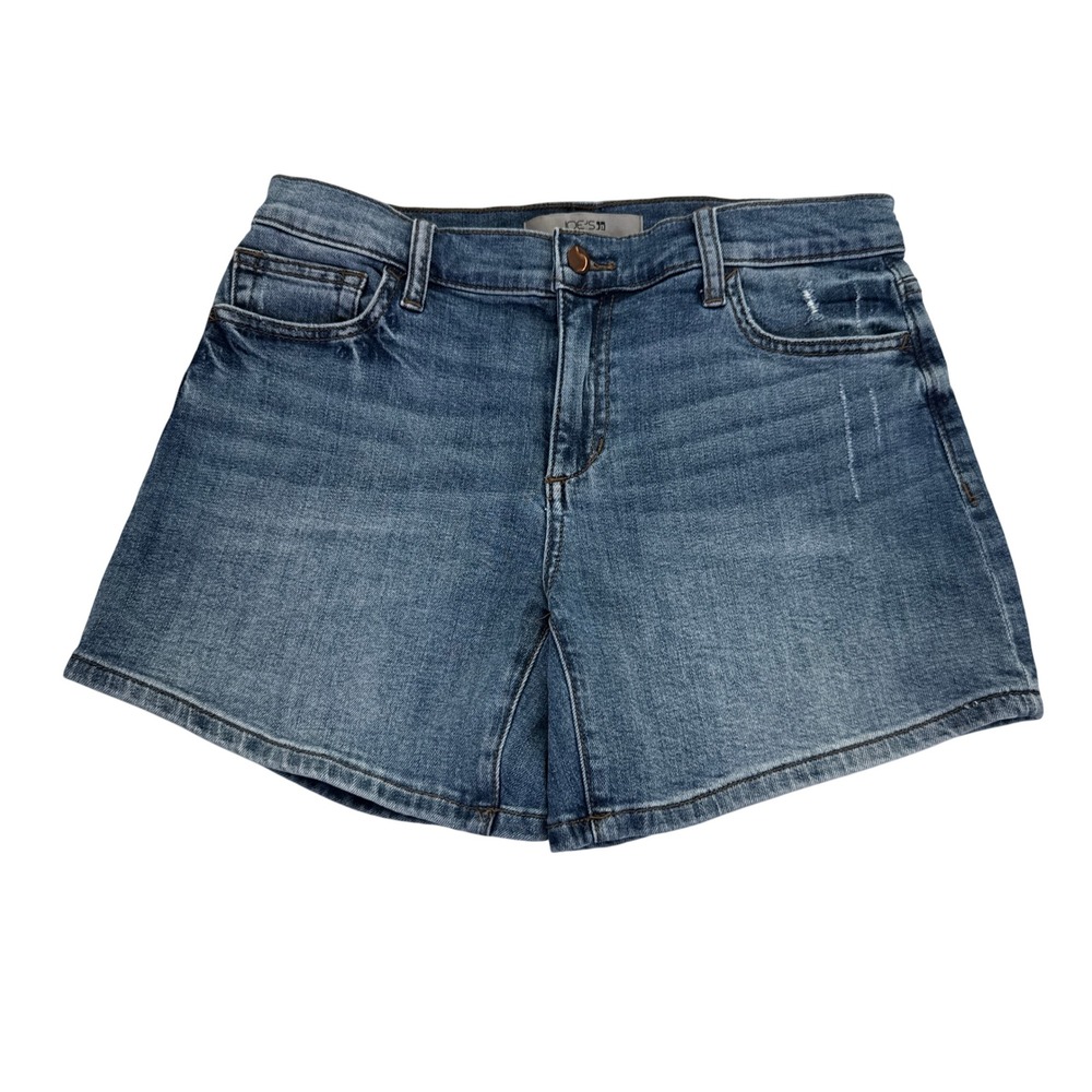 JOE'S Jeans Reese Medium Wash Distressed Denim Fashion Shorts Size 27